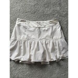 Vineyard Vines Skirt Women XSmall White Performance Pleated Athletic Tennis Golf